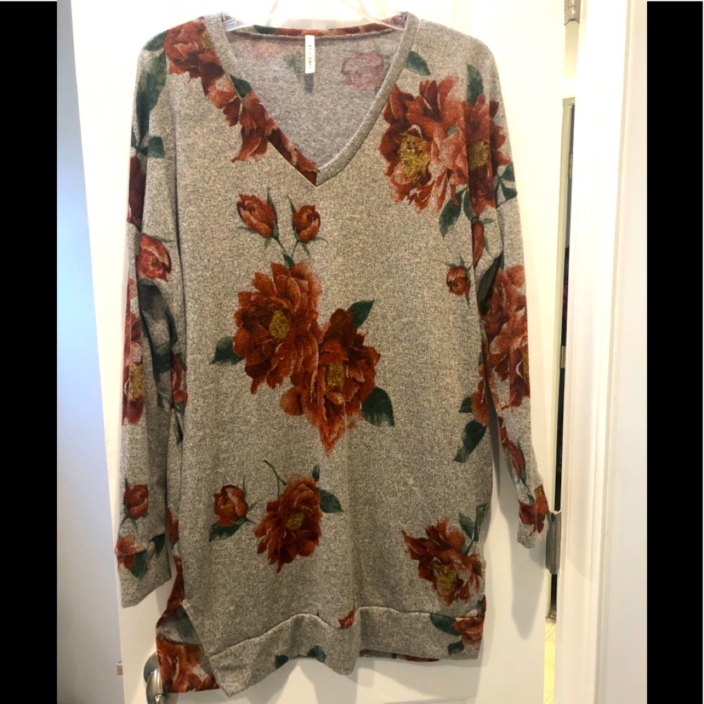 Long sweater top